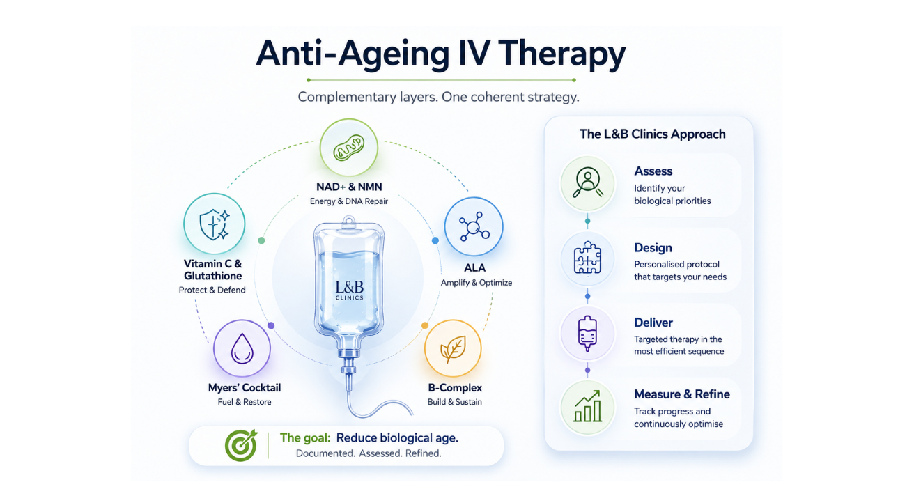 How These Seven IV Drips Work Together at L&B Clinics