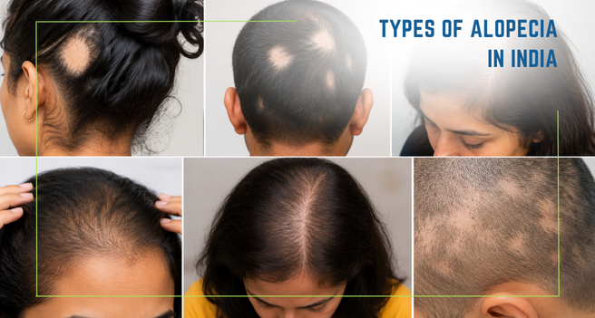 Types of Alopecia in India