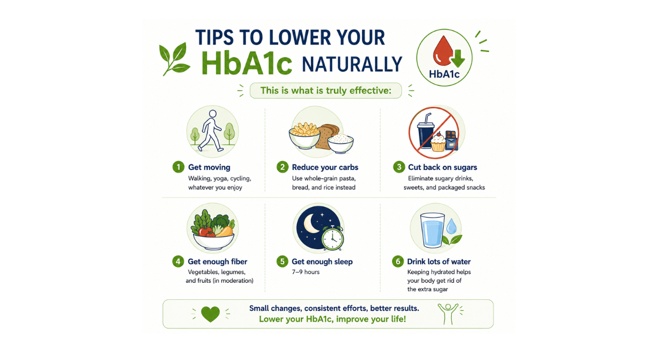 Tips to Lower Your HbA1c Naturally