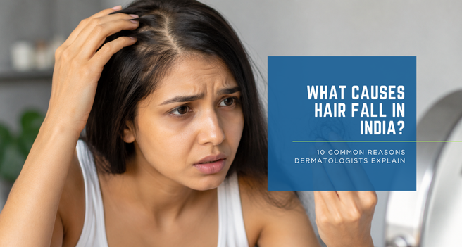 What Causes Hair Fall in India? 10 Common Reasons Dermatologists Explain