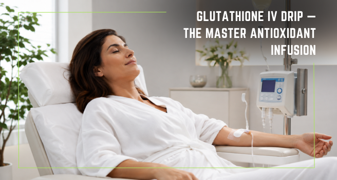 Glutathione IV Drip — The Master Antioxidant Infusion